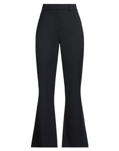 Seventy Venezia Woman Pants Midnight Blue Size 8 Polyester, Virgin Wool, Elastane