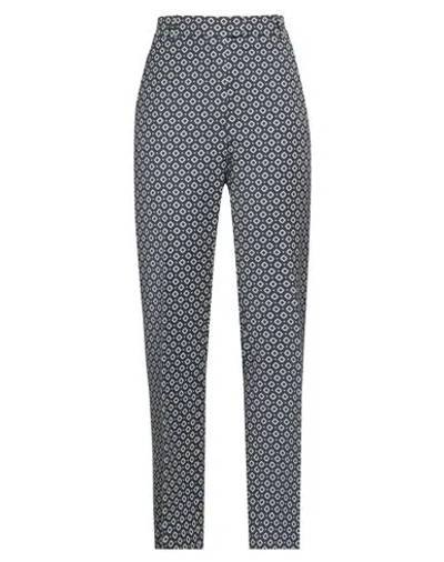 Seventy Venezia Woman Pants Navy Size 14 Cotton, Polyester, Elastane