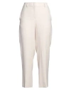 Seventy Venezia Woman Pants Off White Size 12 Viscose, Polyester In White