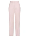 Seventy Venezia Woman Pants Pink Size 8 Linen, Cotton, Elastane