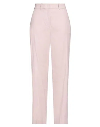 Seventy Venezia Woman Pants Pink Size 8 Linen, Cotton, Elastane