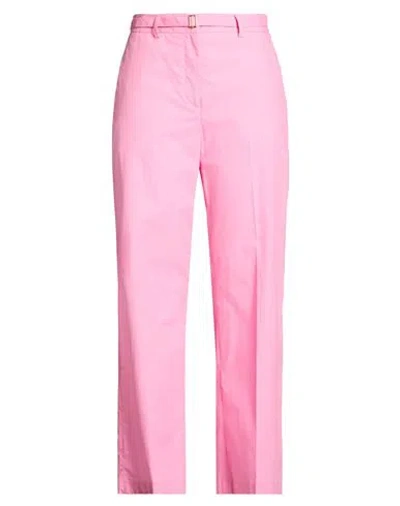 Seventy Venezia Woman Pants Pink Size 6 Cotton
