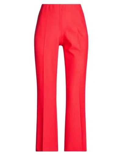 Seventy Venezia Woman Pants Red Size 8 Polyamide, Elastane
