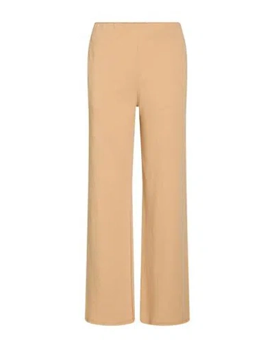 Seventy Venezia Woman Pants Sand Size 8 Cotton In Brown