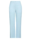 Seventy Venezia Woman Pants Sky Blue Size 8 Viscose