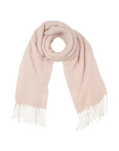 Seventy Venezia Woman Scarf Light Pink Size - Alpaca Wool, Polyamide