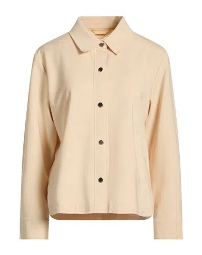 Seventy Venezia Woman Shirt Beige Size 12 Polyamide, Cotton, Elastane In Brown