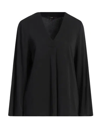 Seventy Venezia Woman T-shirt Black Size S Polyester, Elastane