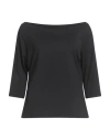 Seventy Venezia Woman Top Black Size L Polyamide, Elastane In Black