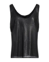 Seventy Venezia Woman Top Black Size S Polyester
