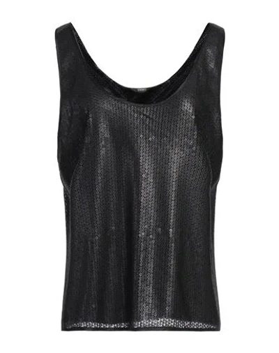 Seventy Venezia Woman Top Black Size S Polyester
