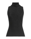 Seventy Venezia Woman Top Black Size Xl Polyamide, Polyester, Elastane