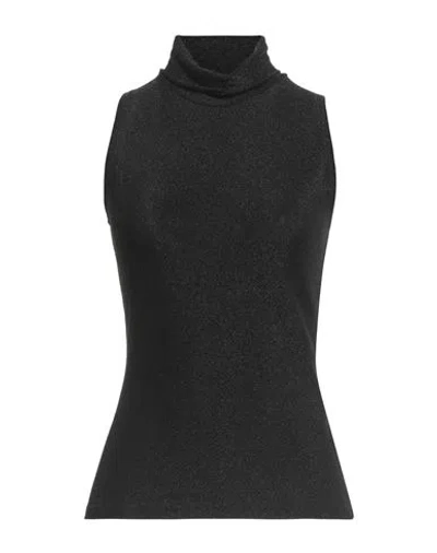 Seventy Venezia Woman Top Black Size Xl Polyamide, Polyester, Elastane