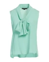 Seventy Venezia Woman Top Light Green Size M Cotton, Modal, Acetate, Silk