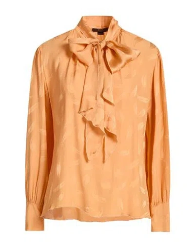 Seventy Venezia Woman Top Mandarin Size 12 Viscose In Orange