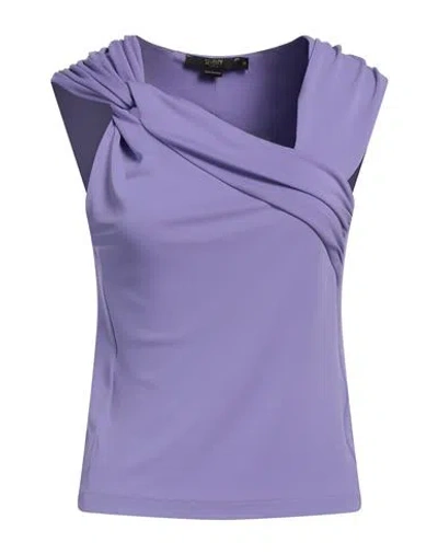 Seventy Venezia Woman Top Mauve Size M Polyester, Elastane In Purple