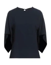 Seventy Venezia Woman Top Midnight Blue Size 4 Viscose In Blue