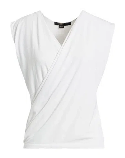 Seventy Venezia Woman Top Off White Size S Polyester, Elastane