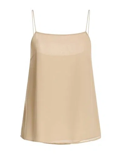 Seventy Venezia Woman Top Sand Size 12 Polyester In Brown