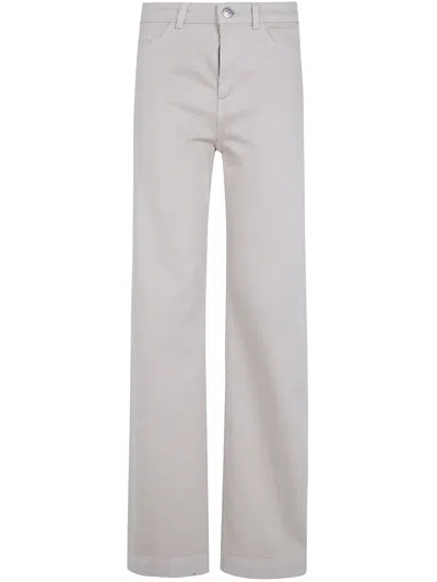 Seventy Wide Leg Denim In White