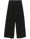 Seventy Black Trousers Featuring Elasticated Waistband In 999 Nero