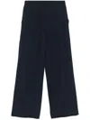 Seventy Wide-leg Trousers In Blue