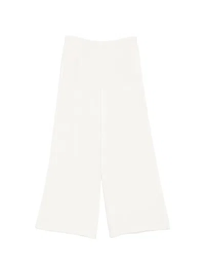 Seventy Wide-leg Trousers In White