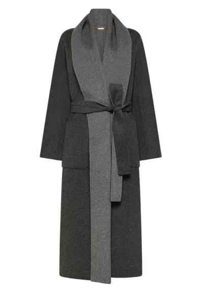 Seventy Woman  In Gray