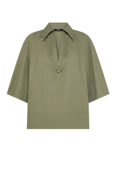 Seventy Woman  Short In Green