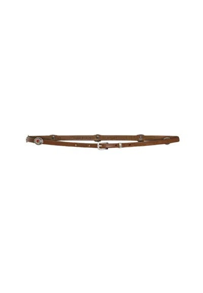 Seventy Women's Belt  Logated In Brown