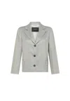 Seventy Women's Jacket  Lurex In Silver