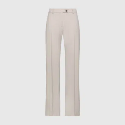 Seventy Women's Wool Blend Crease Pant In Beige In White