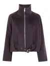 Seventy Wool Bomber Jacket In Brown