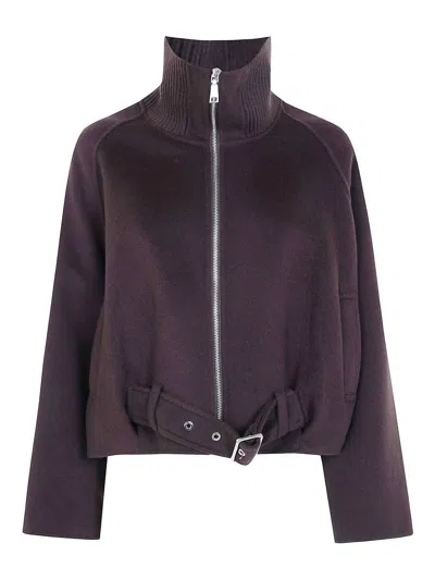 Seventy Wool Bomber Jacket In Brown