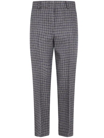 Seventy Wool Classic Trousers In Grey