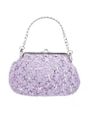 Severi Darling Woman Handbag Lilac Size - Polyester, Aluminum In Purple