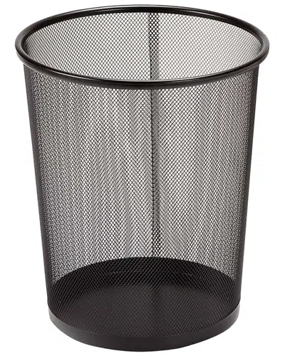 Seville Classics 2-pack 6-gallon Mesh Wastebasket Recycling Bins