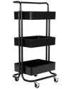 Seville Classics 3-tier Steel Cart With Handle