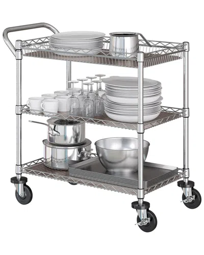 Seville Classics 3-tier Nsf-certified Utility Cart