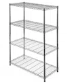 Seville Classics 4-tier Steel Wire Shelf In Chrome