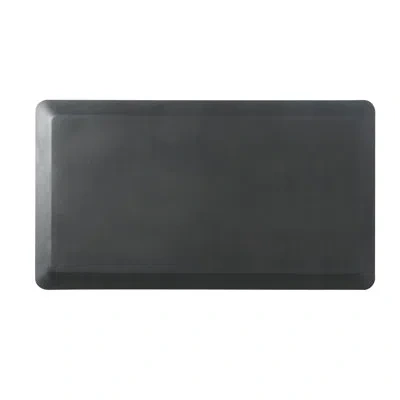 Seville Classics Anti-fatigue Non-skid Kitchen Mat In Gray
