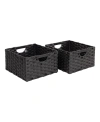 SEVILLE CLASSICS HANDWOVEN BASKET 2-PACK