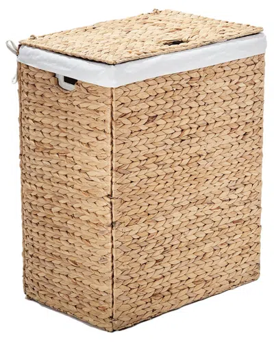 SEVILLE CLASSICS SEVILLE CLASSICS HANDWOVEN RECTANGULAR LAUNDRY HAMPER