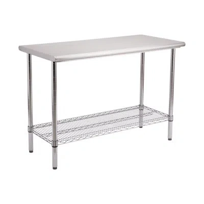 Seville Classics Nsf-certified Stainless Steel Work Table
