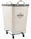 Seville Classics Rolling Laundry Hamper