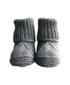 Sevim Handmade Unisex Booties - Baby In Grey