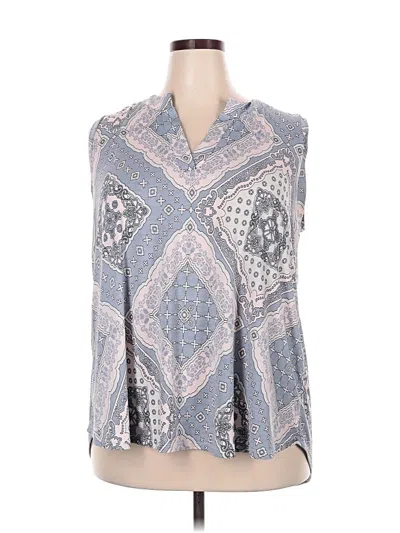 Pre-owned Sew In Love 3/4 Sleeve Blouse In Gray