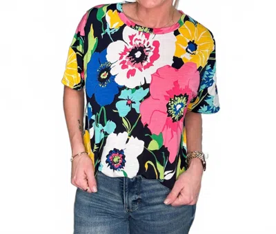 Sew In Love Bold In Floral Top In Multi