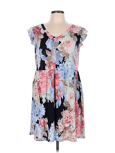 Pre-owned Sew In Love Casual Dress In Blue