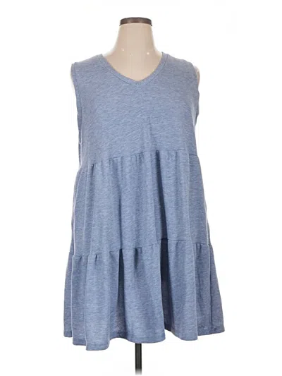 Pre-owned Sew In Love Casual Dress In Gray